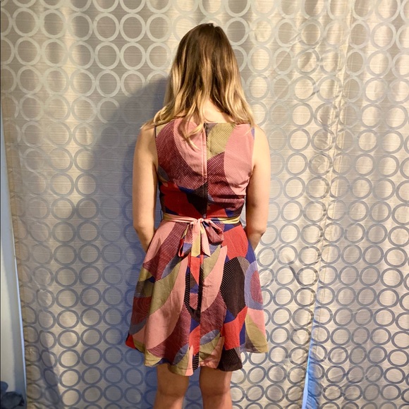 ModCloth Multicolor Dress Size Small (4-6) NWOT - Picture 2 of 6